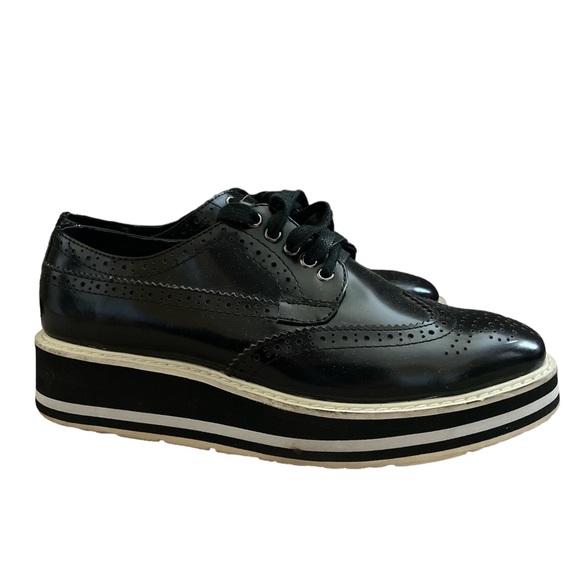 Prada Oxford Platforms - Picture 1 of 6